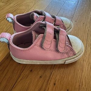 CONVERSE Toddler Leather All Star sneaker